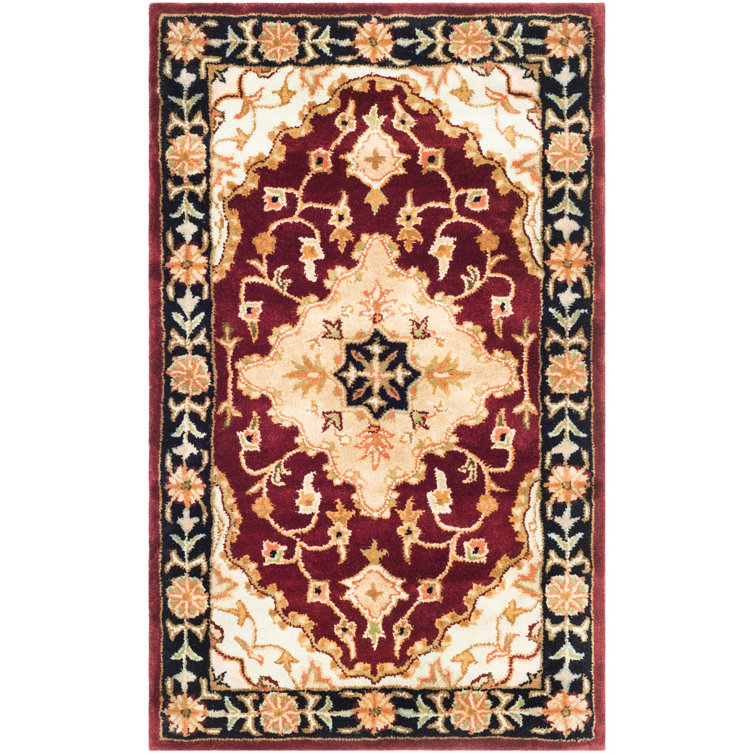 Balthrop Hand Tufted Wool Oriental Rug