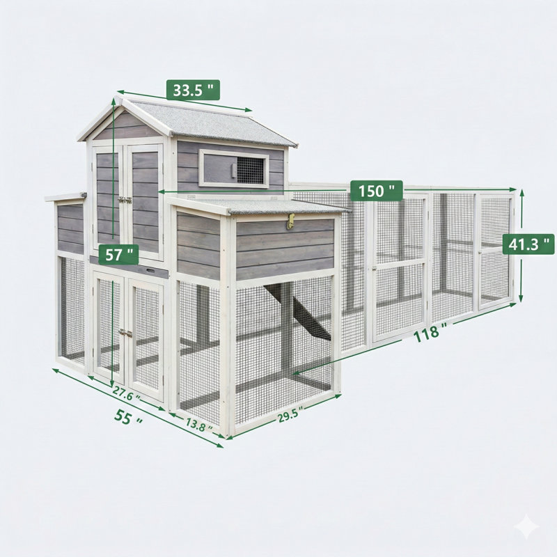 Poulailler Timber