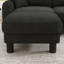 Canapé modulaire en U, canapé convertible 3 places avec 2 repose-pieds-248860399