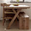 Table de salle à manger simple et de haute qualité en bois massif-693976697
