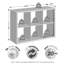 Tanvee 111.2cm H Media Shelves-650118788