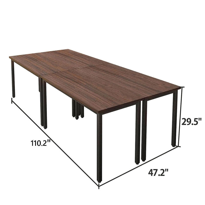 Table de conférence Carlsbad, Noyer