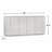 Makassar 76'' Wide Solid Wood Sideboard-2009315005