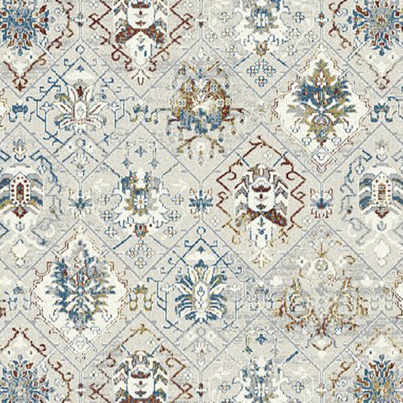 Tapis oriental area Flanders, Rectangle 6 pi 7 po x 9 pi 6 po