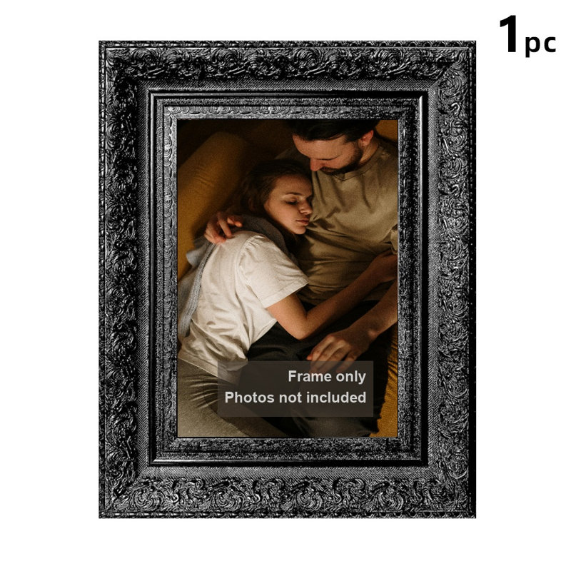 Cadre photo poli en or antique 1 po 8 po x 10 po avec devant en plexiglas, Antique Gold, 1, L 8 po x H 10 po