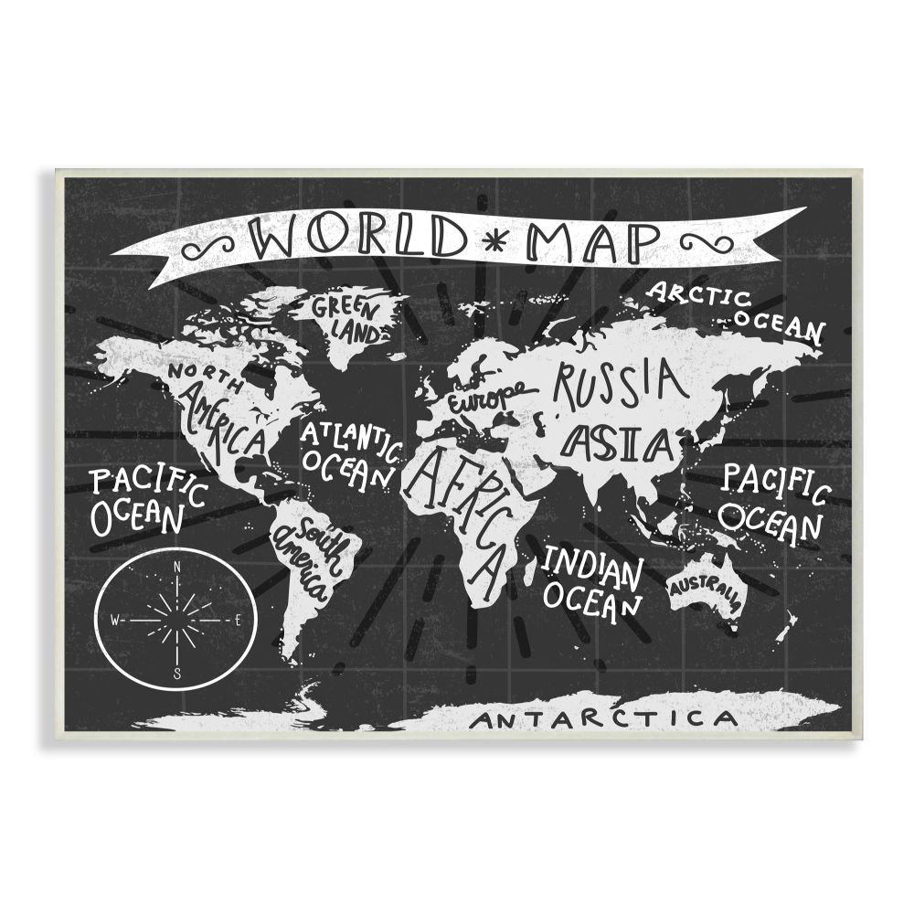 Wincott World Map Kids Wall Décor Isabelle & Max™