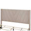 Grand lit plateforme tapissier avec rangement capitonné-1264796885