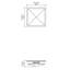 Facetada 1 - Light LED Flush Mounted Sconce-68927495