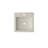 Matte White Solid Surface Bathroom Basin with Single Faucet Hole, Durable Non-Porous Design, Easy-Clean Surface, Repairable Finish, and Pedestal Mounting.
