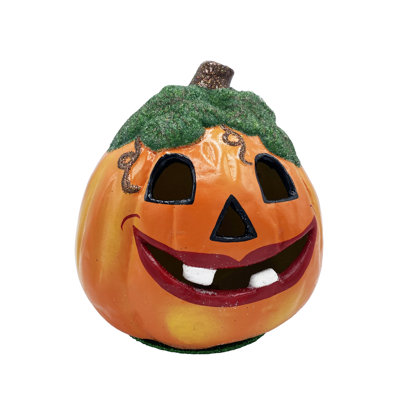  Jack-O-Lantern With Teeth Candy Container