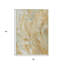 Tapis intérieur lavable abstrait doré 3 pi x 5 pi
