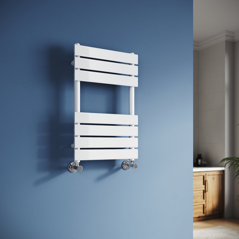 Stefin 7 Wall Towel Rack, White
