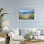 Floral Beach Meadow par Ocean, giclée encadrée, design par Creative Studio-130751050-130751045