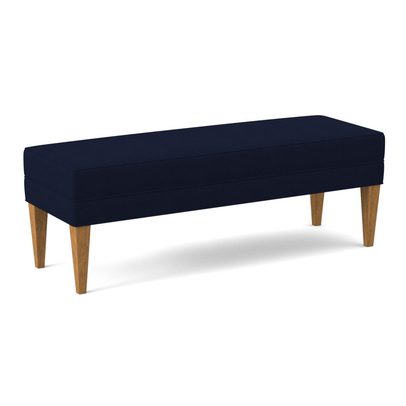 Livery Upholstered Bench, Amber, Margaret Uniform