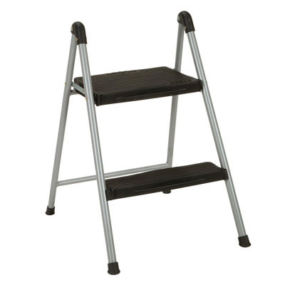 COSCO Hirst 2-Step Steel Lightweight Folding Step Stool
