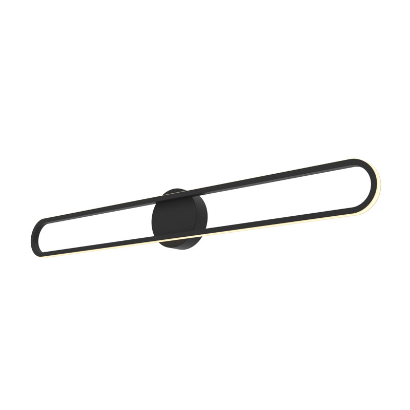 Zareb Dimmable LED Bath Bar, Black