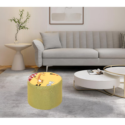 Safin Solid Wood Accent Stool