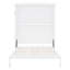 Grand lit escamotable mural avec tablettes, blanc-1933686011