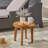 Outdoor 16" Acacia Wood Side Table-659305989