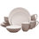 Noritake ColorTrio Coupe 16-Piece Dinnerware Set, Service for 4