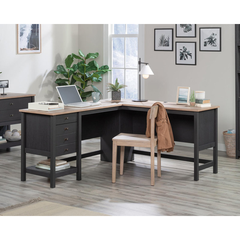 Frytown L-Shaped Executive Desk
