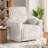Spinelli Chenille Power Swivel Glider Recliner-1006726739