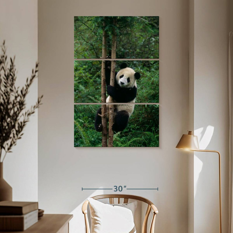 Brampt Climbing Panda, 65" H x 42" W