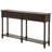 Console Table Sofa Table Easy Assembly With Two Storage Drawers And Bottom Shelf For Living Room, Entryway-163213505