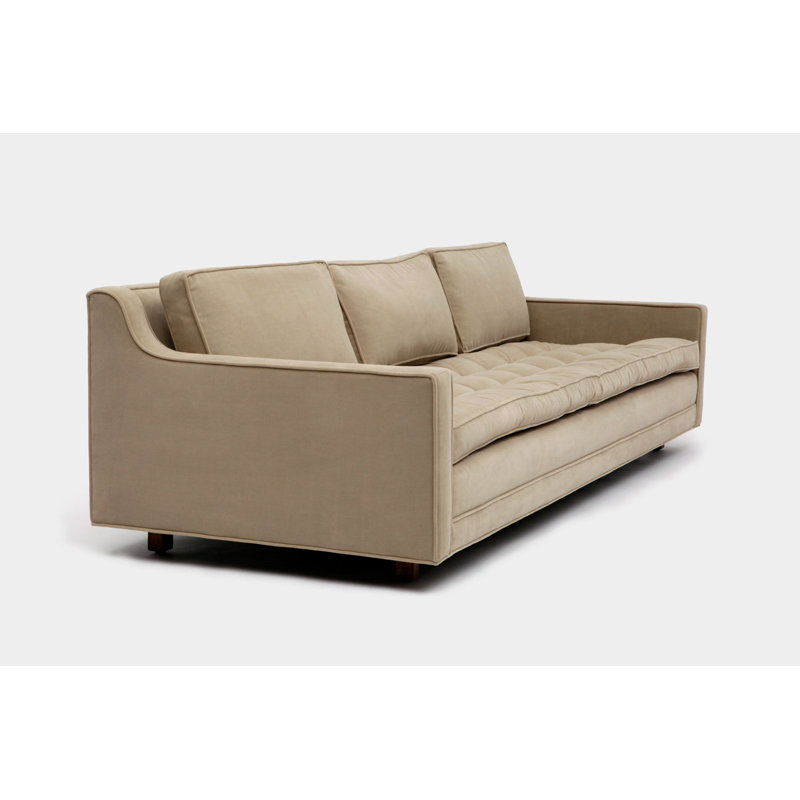 Sofa, Aged Velvet Taupe