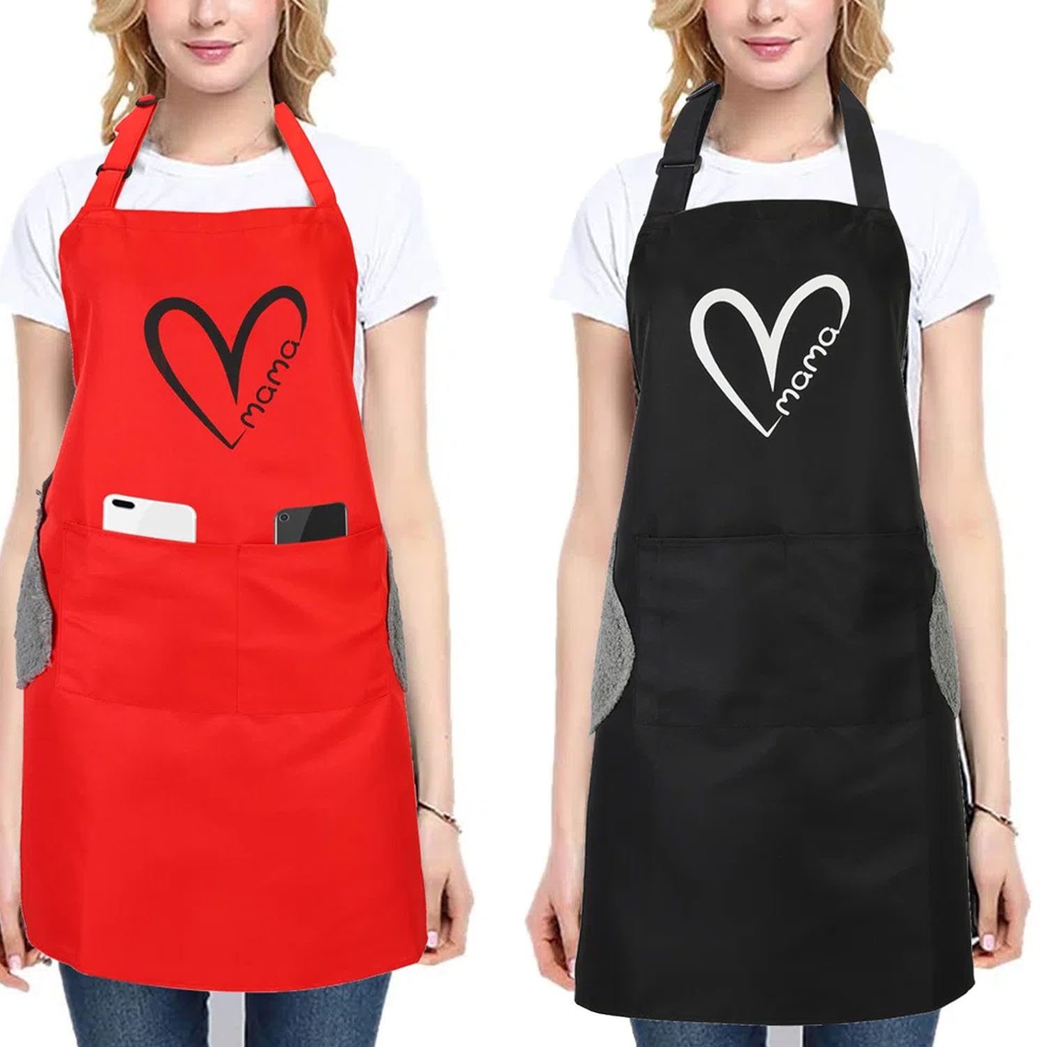 Mama's Kitchen Apron | Cooking Apron | Kitchen Apron | Mom Apron | Grilling  Apron | Many Print Colors