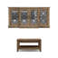 Ensemble de salon et buffet moderne 2 pièces Weddel Basilico-149714382-149714378