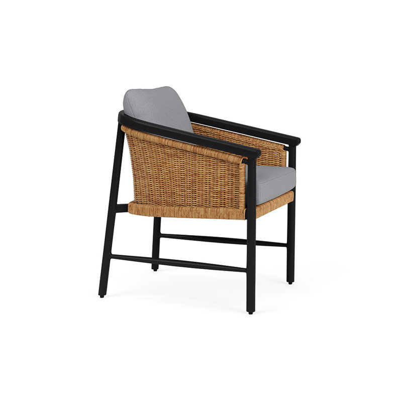 Galloway Outdoor Dining Armchair, Sandberg Pewter
