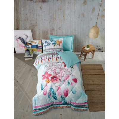 Cotton Floral Quilt