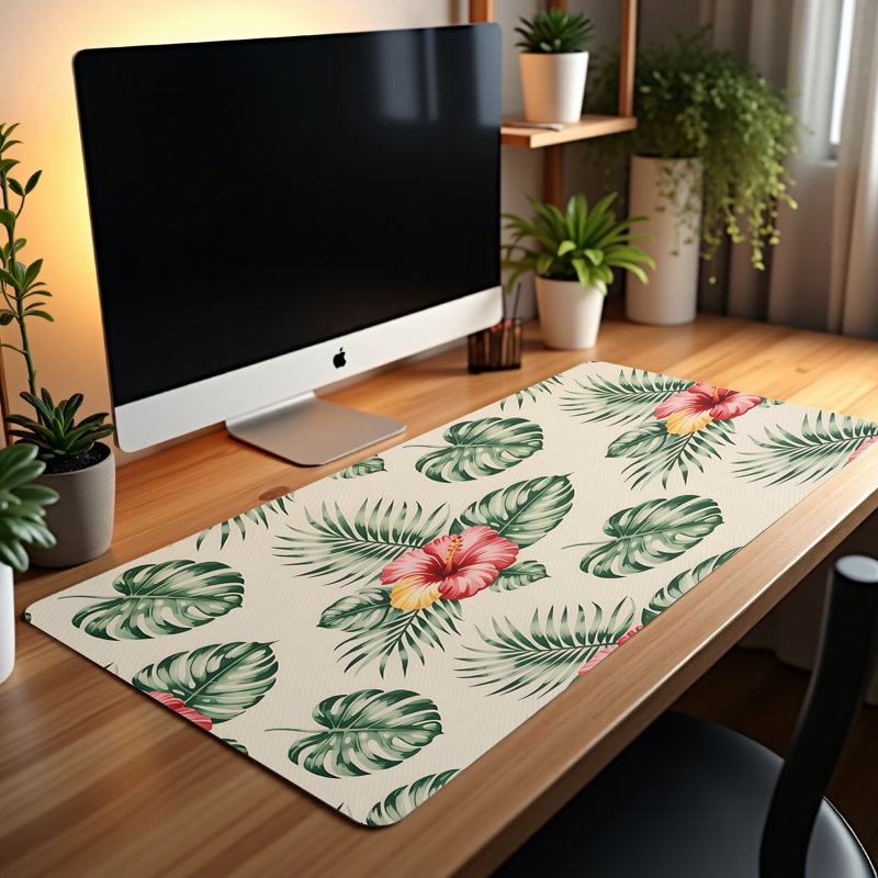 Polyester Desk Pad, 31.5x15.5