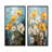 Yellow And White Buttercups Neon Sunshine - Buttercups Wall Art Living Room Set Of 2-108586839-108586817