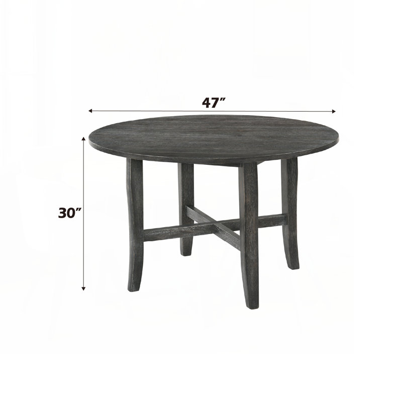 Kendric Rustic Gray Finish Dining Table