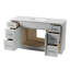  Meuble-lavabo simple 61 po avec comptoir en quartz Carrara-2117714639