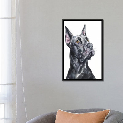 George Dyachenko " Black Great Dane " by George Dyachenko