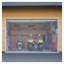Rouleau de rideau en PVC transparent 150 pi x 12 po - Isolation de porte en plastique nervuré pour congélateurs, entrepôts et garages