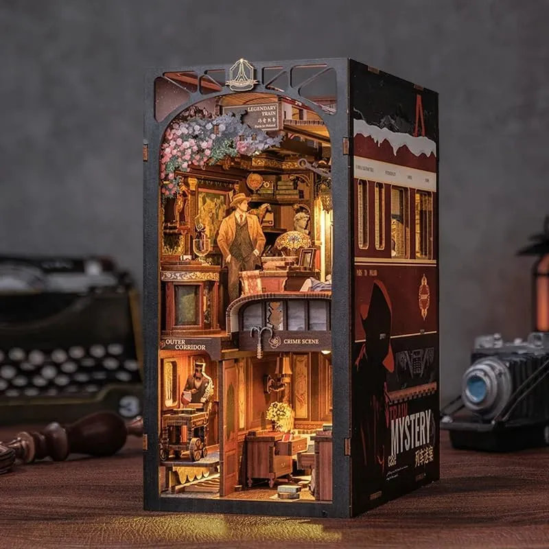 Ensemble de boîte de chambre miniature Mystery