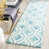 Blue/Ivory