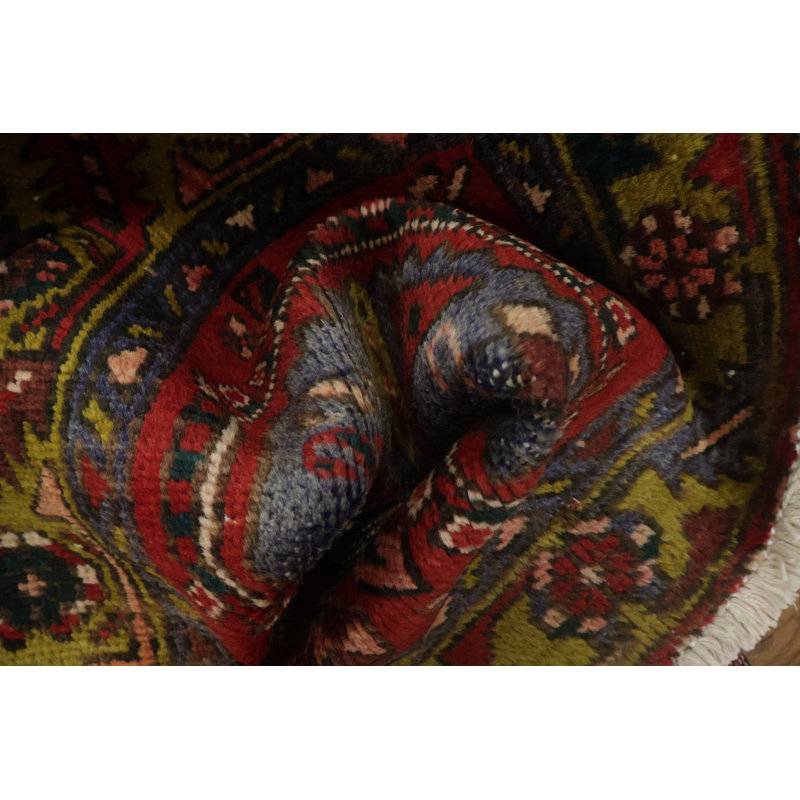 Tapis de couloir traditionnel à motif géométrique 3 x 10