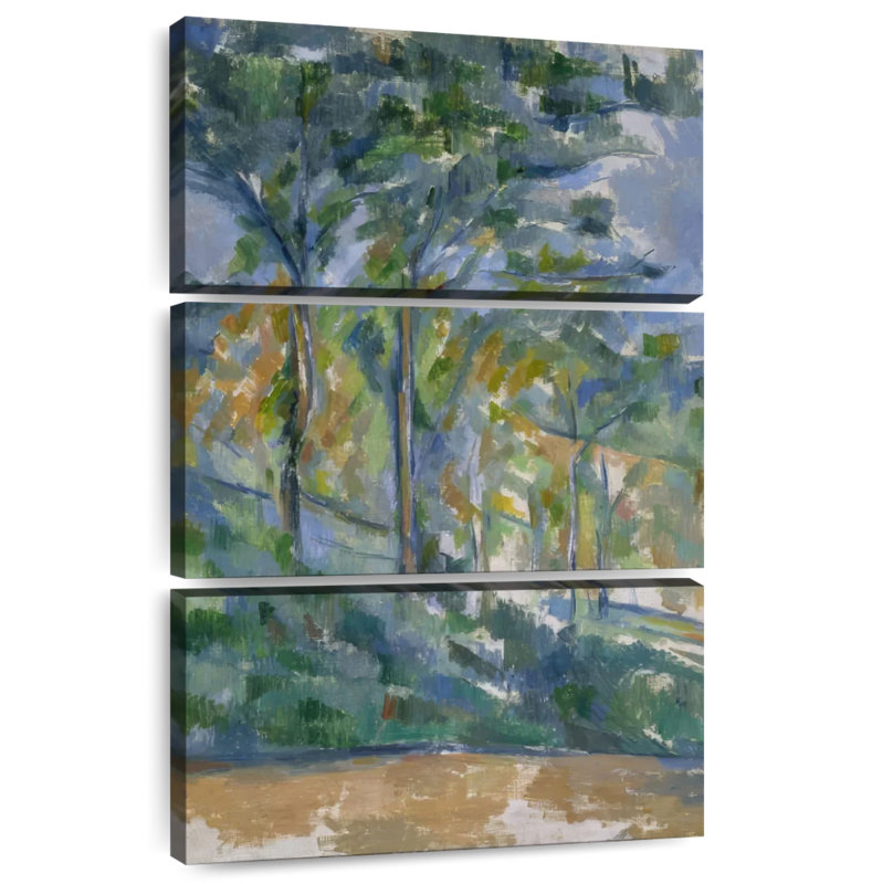 Paysage Harnek 1900, H 32 po x l 20 po