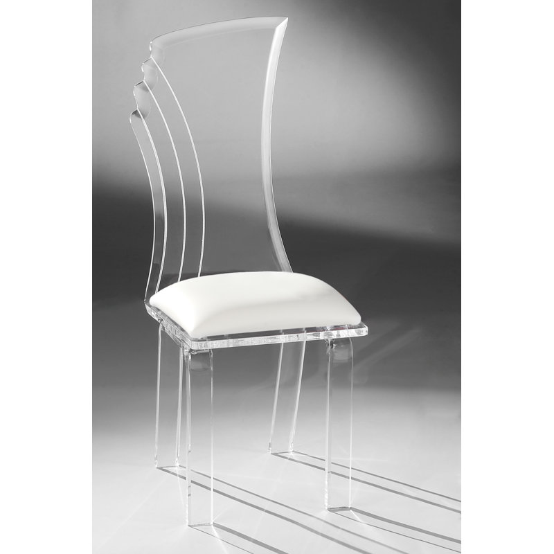 Prisma 19'' H Upholstered Side Chair, White