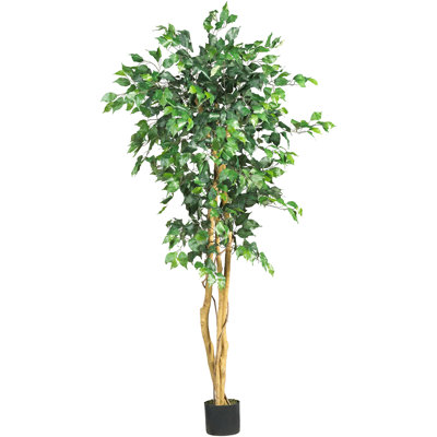 Faux Ficus Tree in Planter