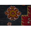 Tapis turc rouge Anatolian géométrique rouge 4 x 6
