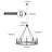 Ance 12 - Light Kitchen Island Wagon Wheel Chandelier