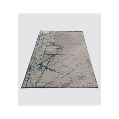 Davana Abstract Hand Loom Indoor / Outdoor Area Rug