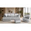 4 Seater Velvet Sofa & Chaise-134973895-137343175