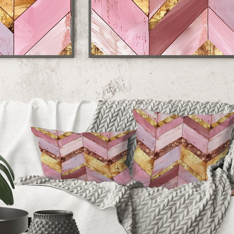 No Pattern - Midcentury Throw Pillow